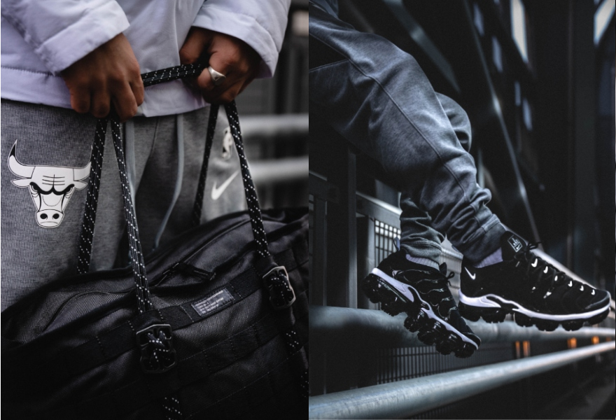 Kuvassa mies ja Nike VaporMax Plus