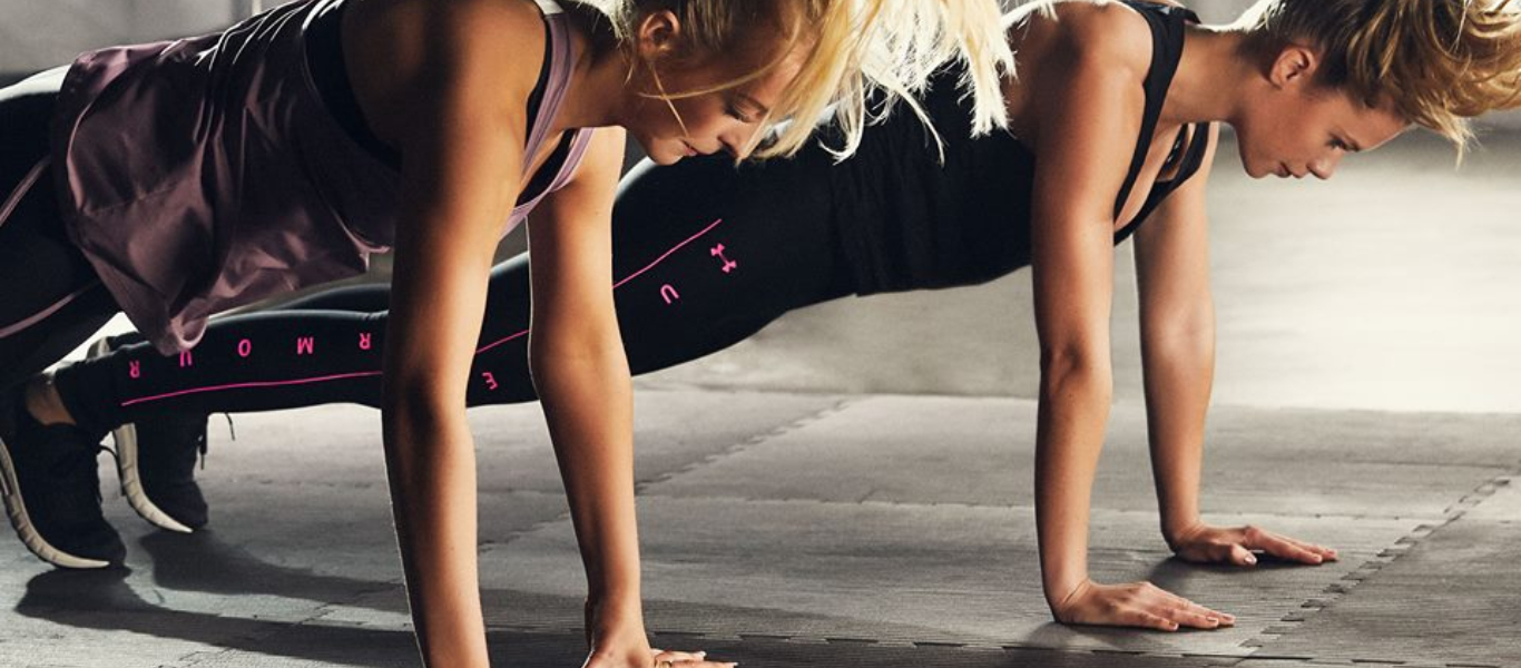 treenibiisit motivoivat punnertamaan