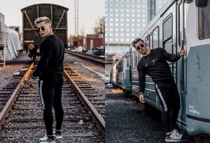 Kuvassa Benjamin Karmi.