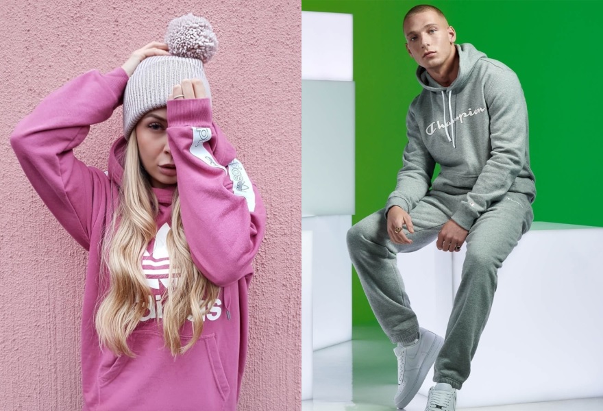 adidas huppari ja champion pääsiäinen