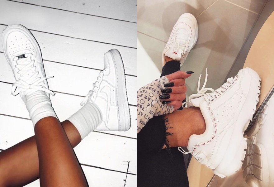 pääsiäisloma jalassa air force 1 ja disruptor