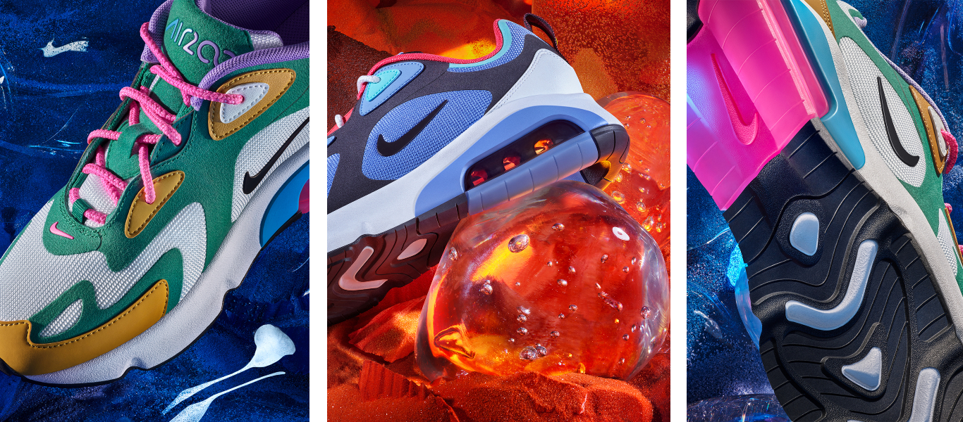 Nike Air Max 200 kolmessa eri sävyssä