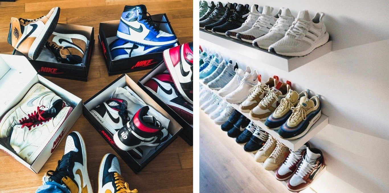 Järjestele sneakerit