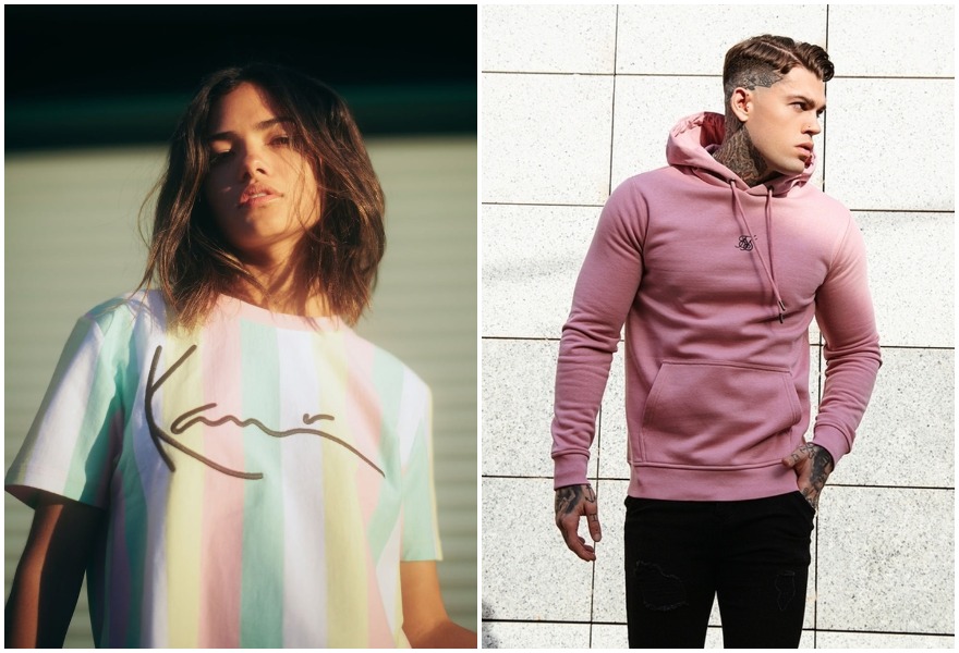 kevään ja kesän trendi pastelliväri