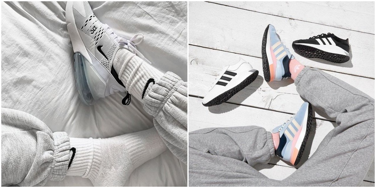 Kenkien valokuvaaminen: Nike Air Max 270 ja adidas Originals SL Andridge