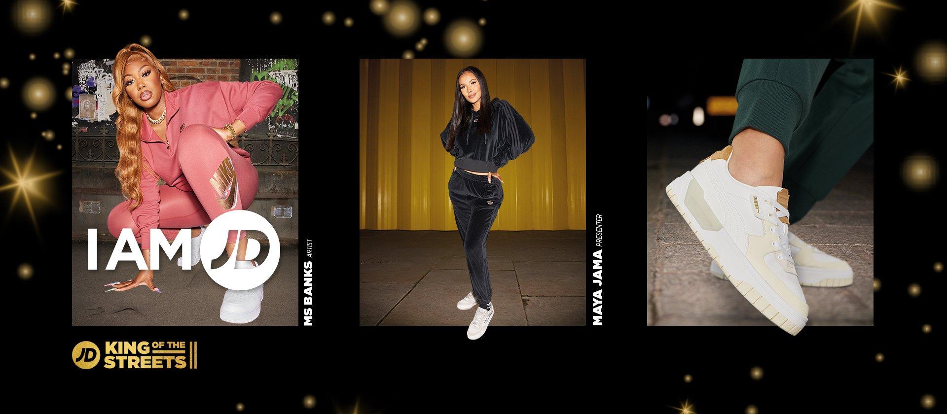 JD Sports -tuotteita