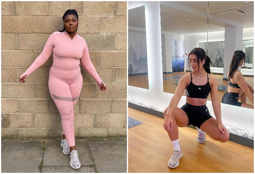 adidas staring strong @adeolak ja @kimgfit_