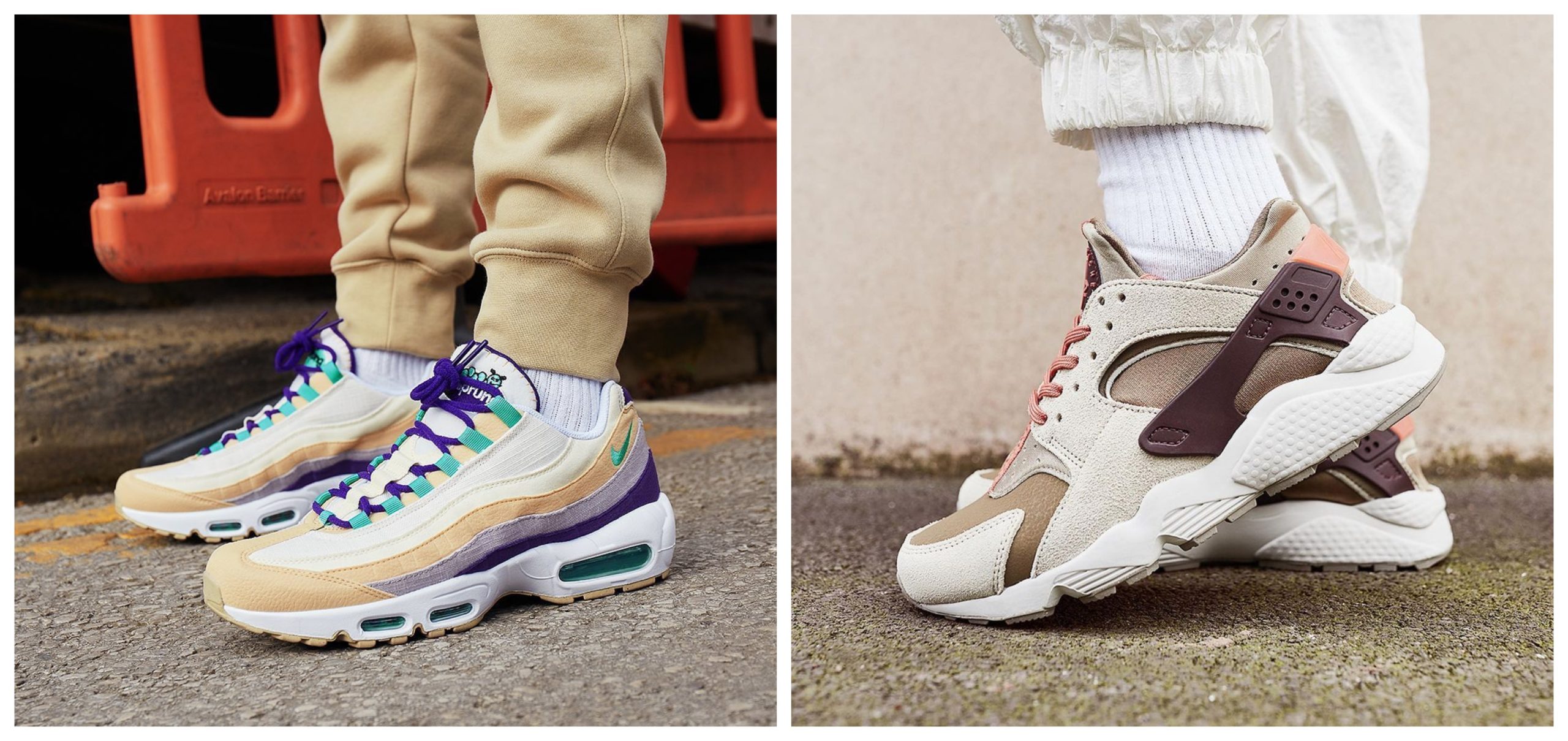 Värikkäät sneakerit